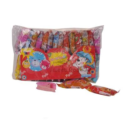 China Toy Tape Strawberry Bubble Gum Chewing Gum Candy BG-824 for sale