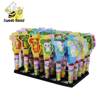 China Full Size Animal Watch Toy With Press Candy for sale