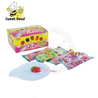 China Natural Halal Fruit Lollipop Shape Lollipop Hard Light Stick Lollipop for sale