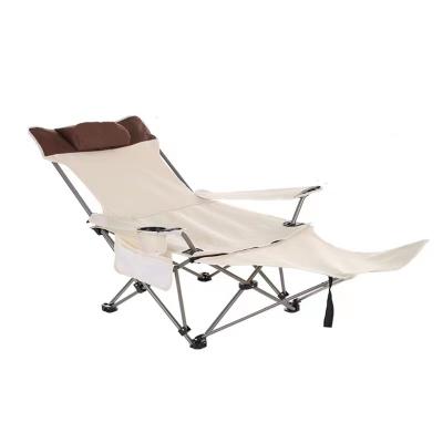 China Modern High Quality Fashion Outdoor Garden Folding Camp Fishing Beach Lounge Metal Chair for sale