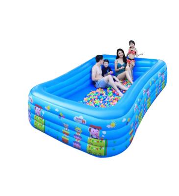 China Wholesale Modern Outdoor Folding Lap Large Summer Backyard Swimming Inflatable Pools Adults for sale