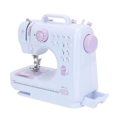 China Portable Trolley Mini Buttonhole Sewing Machine 12 Stitch Multifunctional THREAD TRIMMER Clothes for sale