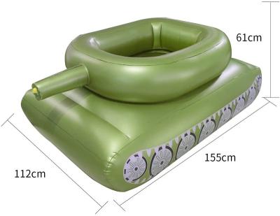 China PVC PVC Inflatable Tank Floating Water Toys Pool Inflatable Water Toys for sale