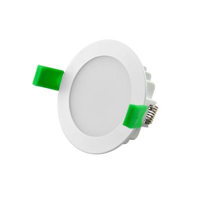 China Hotel Warm COB 11W Ultra Thin Recessed Led Downlight With 90mm Cut Hole for sale