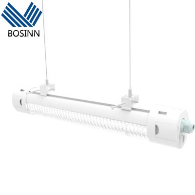 China Industrial Warehouse Security Depot IK10 Basement Canopy Lamp IP65 Tri Lighting Dustproof Proof Lights for sale