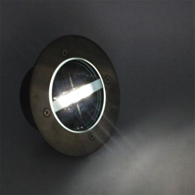 China Garden Square Decking Solar Underground Light Garden Buried Lawn Landscape Lighting Pathway Brick Lights for sale