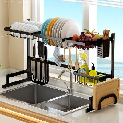 China Sumdor Hot Selling Home Dish Drying Rack Sink Kitchen Use Over Sink Dish Rack for sale