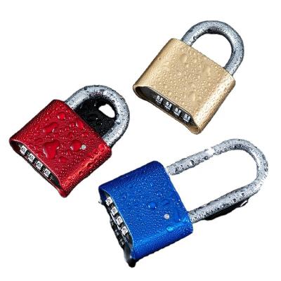 China Zinc Alloy Stainless Steel/Sumdor Newly Listed Security Aluminum Padlock Combination Lock Four Digit Padlock for sale