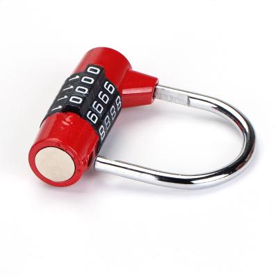 China Sumdor 4 Digit Combination Password Padlock Travel Luggage Gym Security Zinc Alloy Lock for sale