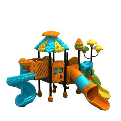 China 2020 LLDPE good quality cheap preschool plastic slide outdoor playground for amusement park with preschool slide for sale