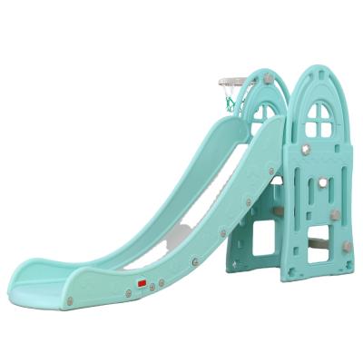 China 2-7 Indoor Slide Combo Playground Mini Child Baby Plastic Slide Small Swing Set for sale