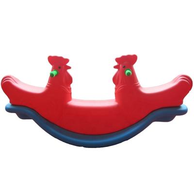 China Ride On Toy Double Seats Plastic Colorful Seesaw For 2 Child Multifunctional Seesaw For Children for sale