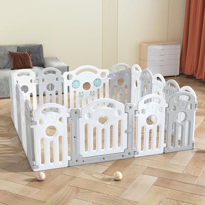 China Easy install Playpens For Indoor baby guard rail or outdoor activity center artificial foldable environmental portable playpen for sale