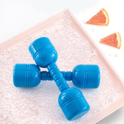 China Portable Children's Fun And Convenient Multi-Color Anti-Stress Toy Weight Lifting Dumbbell for sale