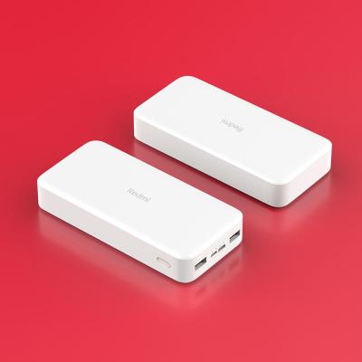 China Xiaomi Redmi PowerBank 20000mAh High Capacity Charging 2C Charger Dual USB MI Original Fast Portable External QC3.0 Battery Bank Phones for sale