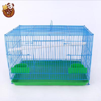 China Competitive Price Breathable Collapsible Wire Small Bird Cages for sale