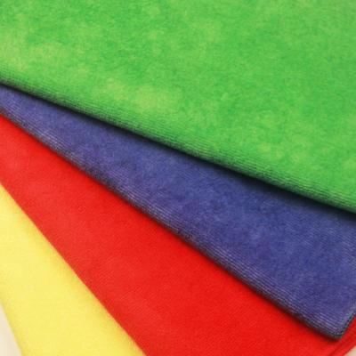 China Sustainable Premium Microfiber Car Window Cleaning Microfiber Multi-surface Cleaning Lint-free and Netless Towel Premium High-absorbent Cloth for sale