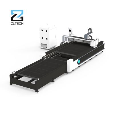 China 1000W 2000W 3000W Carbon Steel Fiber Laser Cutting Machine For Metal Sheet Aluminum Galvanized for sale