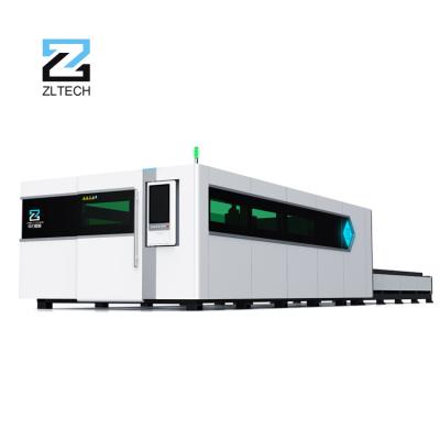 China Full Protective Cover Design Fiber Laser Cutting Machine With Exchange Table for sale