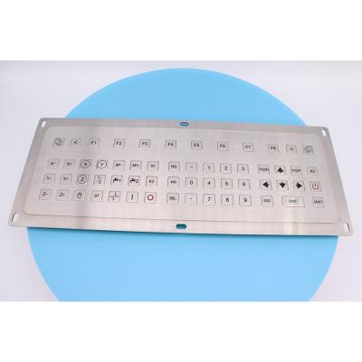 China Keypad 59 Metal Keypad Durable Metal Pavilion Compact Industrial Keyboard for sale