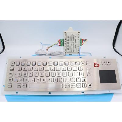 China Numeric Keypad Explosion Proof Keyboard With Customized Language And Certificate Touch Screen Guardrail Site Explosion Proof Industrial Use for sale