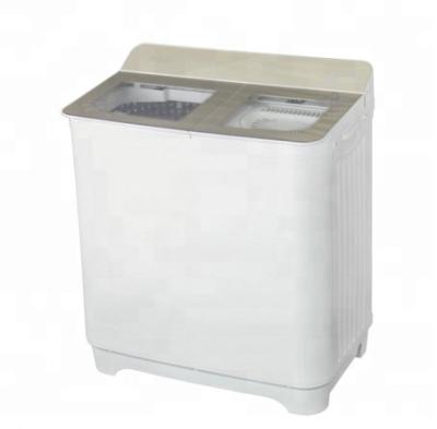 China Plastic 8.5KG SEMI AUTOMATIC TWIN WASHING MACHINE XPB85-95SD GLASS COVER for sale