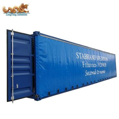 China SPA-H (Corten-A) High Cube Pallet 40ft Wide Curtain Side Container For Sale for sale