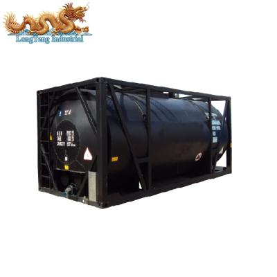 China For transportation & storge cargoes asphalt all level 20ft HC T3 bitumen transport tank container for sale