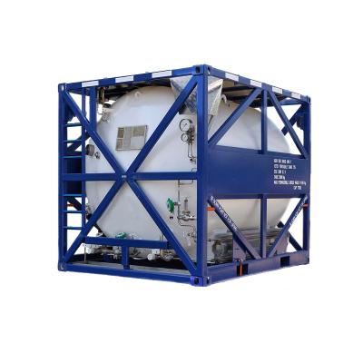 China UN T50 7500L 10ft LPG Tank Portable Offshore Container Transporation and Storage of Liquids DNV 2.7-1 Standard View for sale