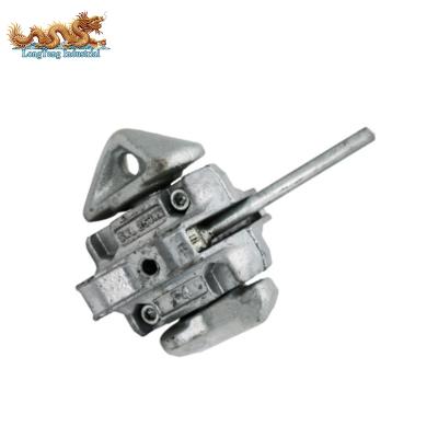 China Steel Container Lashing Materials Double Ended Twist Lock for sale