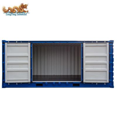 China Transporation 20ft Sea Cargo ISO Standard Open Side Shipping Container for sale