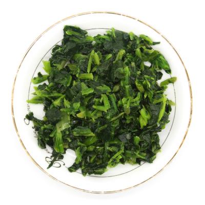 China New China wholesale original factory price support crop cut type 1CM IQF spinach jelly cut for export for sale