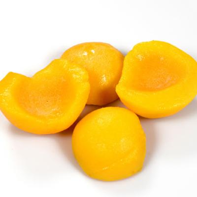 China Good Wholesale Good Price Wholesale South Africa Canned Yellow Peach Halves 10*10mm Bulk Frozen Peaches for sale