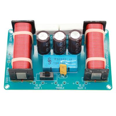 China Shield Audio Accessories Wholesale Professional Audio Germany Siemens Capacitor 66 Mm Bobbin Inductor 700 Watt Crossover 3 Way Speaker for sale