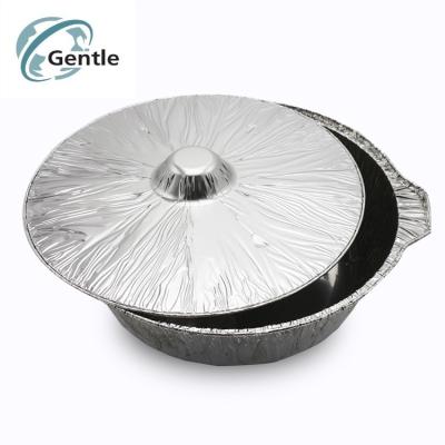 China Good food quality sell well eco-friendly disposable aluminum foil jar food container lid for sale