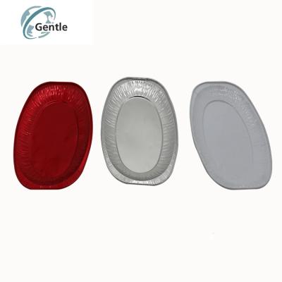 China Excellent Food Quality Low Price Middle Eastern Style 65220 Aluminum Oval Aluminum Splint 65180 Container Pan for sale