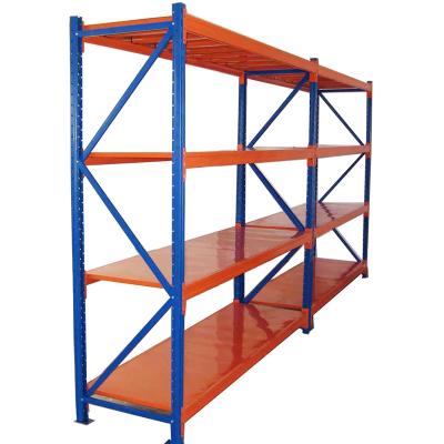 China Cold Roll Steel Shenzhen Steel Medium Duty Warehouse Storage Rack for sale