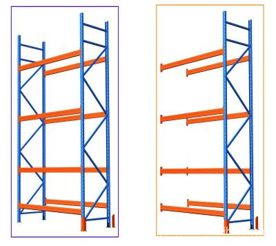 China Corrosion Protection Steel Pallet Rack For Industrial Warehouse Storage Solutions for sale