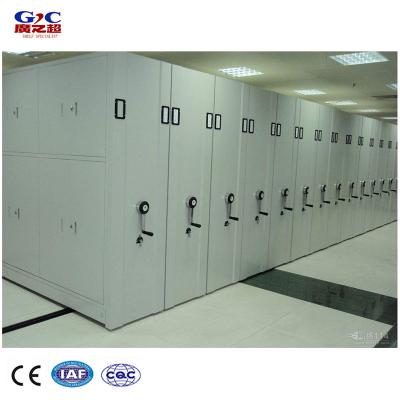 China CE ISO9001 Corrosion Protection Office Modern High Density Filing Cabinet Mobile Shelving Manual Library Storage Shelves for sale