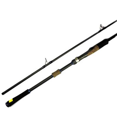 China 2-Piece 2.1M-3.0M Carbon Surf Fishing Rod Graphite Spinning Travel Rod Portable Spin Rod for sale