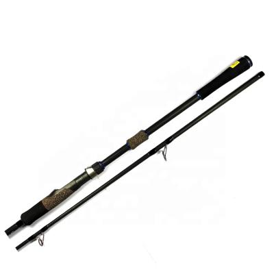 China Carbon 80-150g 2-Piece Surf Fishing Rod Spinning Action Fast Travel Fishing Rod Portable Spin Rod for sale