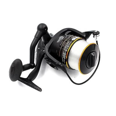 China Big aluminum sea fishing reel 6000 with nylon fishing line for sale