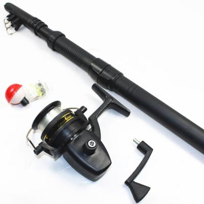 China Glass fishing rod and reel combo set for kids for sale