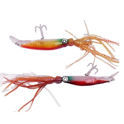 China ABS Hard Plastic Fish Baits Saltwater 5cm 6cm 7cm 10cm 12cm 15cm Boat Artificial Octopus 5pcs Squid Lure Fishing for sale