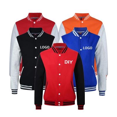 China Wholesale Fashion Breathable Kids College Varsity Jacket School Sports Letterman Winter Baseball Unisex Jackets for sale