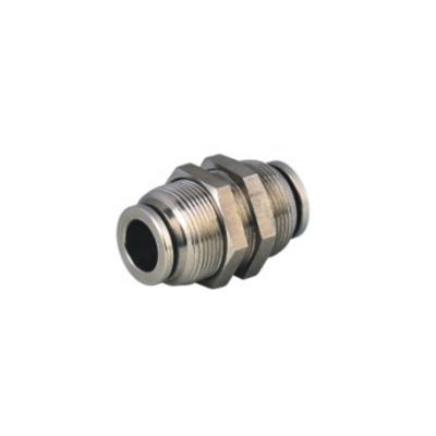 China Automation Equipment High Quality Metal Choked Straight Socket Stainless Steel Connector for sale