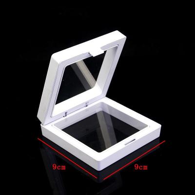 China Factory wholesale gift box microfiber film products small packaging box hair brooch accessories transparent bracelet jewelry box for sale