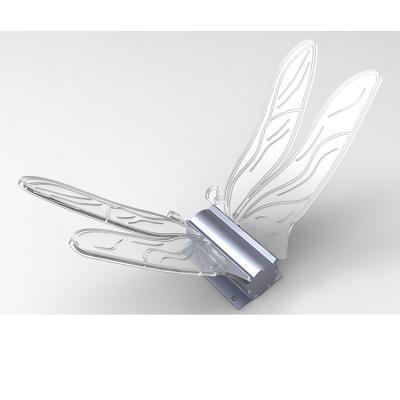 China Factory direct sale modern dragonfly shaped LED light guide plate Germany Bayer LGP led light guide plate for sale