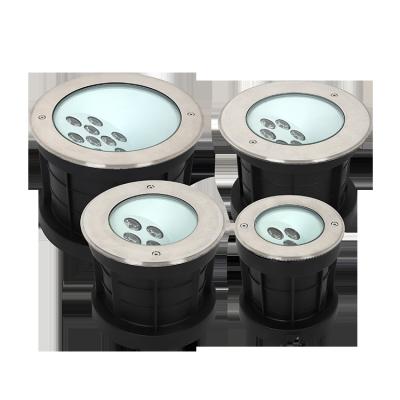 China Park new product dmx rgb mini light IP67 recessed outdoor step pool driveway underground floodlight street lamp led inground uplight for sale