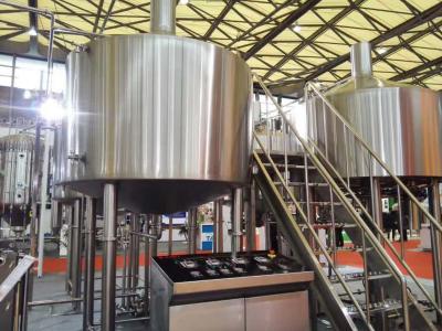 Cina Grande casa del touch screen che fa l'attrezzatura della fabbrica di birra dell'attrezzatura 2000L Sus304 in vendita